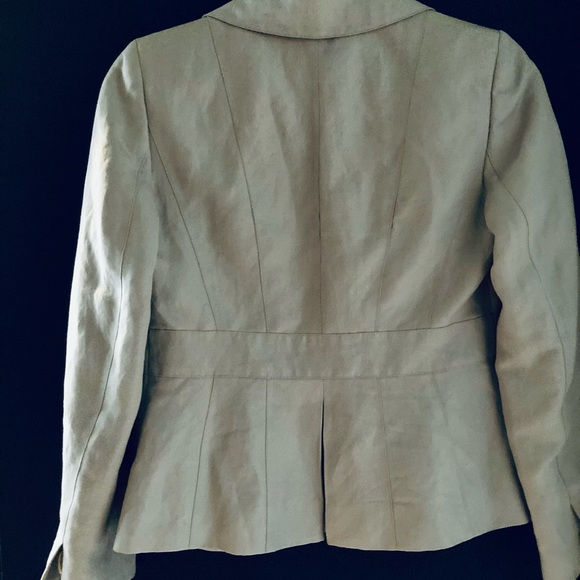 1990’s AnnTaylor 4p silk/linen tailored suit jacket EUC - Picture 2 of 13